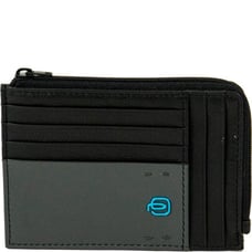 Картхолдер с монетницей Piquadro PULSE (P15) Black PU1243P15_N