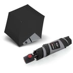 Парасолька-автомат Knirps Mini Duomatic/Reflective Black Kn95-8100-7156