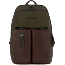 Рюкзак для ноутбука 15,6″ Piquadro HARPER (AP) Green-Brown CA5676AP_VETM