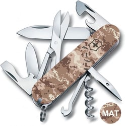 Швейцарский складной нож 91мм Victorinox CLIMBER ARMY Пиксель песочный 1.3703.7.W3944p