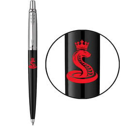 Ручка кулькова Parker JOTTER Originals ZODIAC Black CT BP Королівська Змія червона