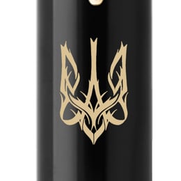 Ручка шариковая Parker IM UKRAINE Black GT BP Трезубец готический