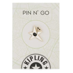 Пін (значок) Kipling STAR NOTE PIN Multicolor (50V)