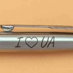 Ручка шариковая Parker JOTTER UKRAINE Stainless Steel CT BP I Love UA