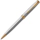 Ручка кулькова Parker SONNET UKRAINE Stainless Steel GT BP Тризуб білий