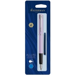 Ручка перьевая Waterman ALLURE Pastel Purple CT FP F (блистер)