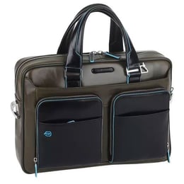 Портфель Piquadro BLUE SQUARE (B2) Olive-Black CA2849B2_VEN