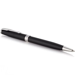 Ручка шариковая Parker SONNET Matte Black Lacquer CT BP