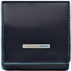 Монетница Piquadro BLUE SQUARE (B2) Navy Blue PU2634B2_BLU2