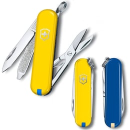 Швейцарський складаний ніж Victorinox 58мм CLASSIC SD UKRAINE 0.6223.8G.2