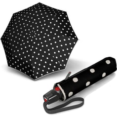 Парасолька-автомат Knirps T.200 Medium Duomatic/Dot Art Black Kn95 3201 4901
