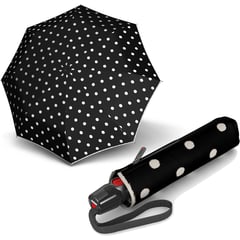 Парасолька-автомат Knirps T.200 Medium Duomatic/Dot Art Black Kn95 3201 4901