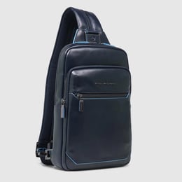 Сумка-слінг Piquadro BLUE SQUARE (B2) Navy Blue CA6589B2-BLU2