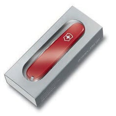 Подарункова коробка для ножів з віконцем 84мм 1-2 шари Victorinox 4.0036.17