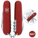 Швейцарський складаний ніж Victorinox CLIMBER MAT 1.3703.M0007p