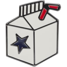 Пін (значок) Kipling MILK BOTTLE PIN Multicolor (50V)