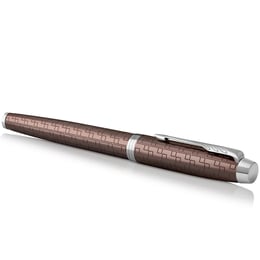 Ручка перова Parker IM Premium Brown CT FP F