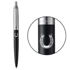 Ручка шариковая Parker JOTTER DESIGN Bond Street Black CT BP Подкова на счастье