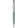 Ручка шариковая Parker SONNET Essentials Metal & Green Lacquer CT BP