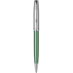 Ручка кулькова Parker SONNET Essentials Metal & Green Lacquer CT BP