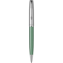 Ручка кулькова Parker SONNET Essentials Metal & Green Lacquer CT BP