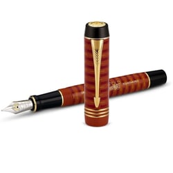 Ручка перьевая Parker DUOFOLD 100 Limited Edition Red FP18 F