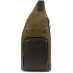 Сумка-слінг Piquadro B2 REVAMP (B2V) Green-Black CA5577B2V_VEN