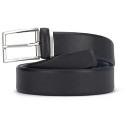 Ремінь двосторонній Piquadro CINTURA Black-Blue CU5922C86_NBLU