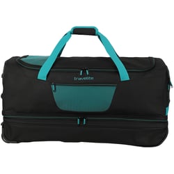 Дорожня сумка на колесах Travelite BASICS Black-Petrol TL9000276-02