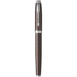 Ручка перьевая Parker IM Premium Brown CT FP F