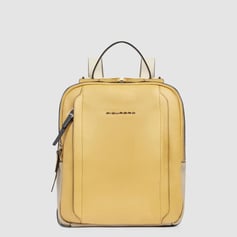 Рюкзак з відділенням для iPad Piquadro CIRCLE (W92) Yellow-Beige CA5566W92_GBE
