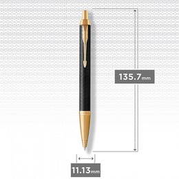 Подарочный набор Parker IM Premium Black GT BP (шариковая ручка + блокнот Parker)