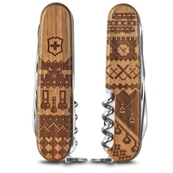 Швейцарский складной нож Victorinox COMPANION Wood Swiss Spirit LE 1.3901.63L23