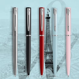 Ручка кулькова Waterman ALLURE Black CT BP