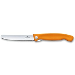 Ніж кухонний складаний 11 см (серейтор) Victorinox SWISS CLASSIC Paring 6.7836.F9B