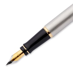 Ручка перова Waterman EXPERT Stainless Steel GT FP F