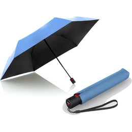 Парасолька-автомат Knirps U.200 Ultra Light Duomatic/Light Blue Black UV Coating Kn95 2200 2200