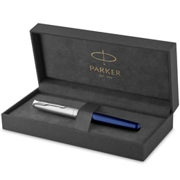 Ручка ролерна Parker SONNET Essentials Metal & Blue Lacquer CT RB