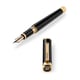 Ручка перьевая Montegrappa QUATTRO Black GT FP14 F ISZ4I24Y
