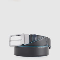 Ремінь двосторонній Piquadro BLUE SQUARE (B2) Black-Navy CU2619B2_NBLU2