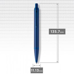 Ручка шариковая Parker IM Professionals UKRAINE Monochrome Blue BP Трезубец