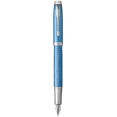 Ручка перова Parker IM Premium Blue CT FP F