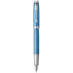 Ручка перова Parker IM Premium Blue CT FP F