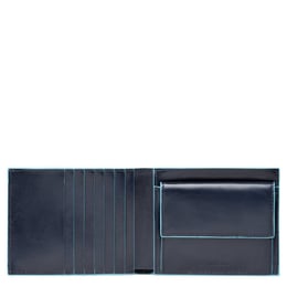 Портмоне Piquadro BLUE SQUARE (B2) Navy Blue PU1239B2R_BLU2