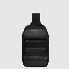 Сумка-слінг Piquadro NEVET (W132) Black CA6486W132_N