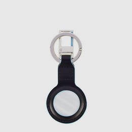 Брелок для AirTag з карабіном Piquadro BLUE SQUARE (B2) Black AC5834B2-N