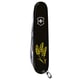 Швейцарський складаний ніж 91мм Victorinox HUNTSMAN UKRAINE 1.3713.3_T1338u