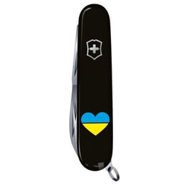 Швейцарский складной нож 91мм Victorinox HUNTSMAN UKRAINE 1.3713.3_T1090u