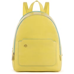 Рюкзак з відділенням для iPad Piquadro BLUE SQUARE (B2) L.Yellow CA4327B2_G6