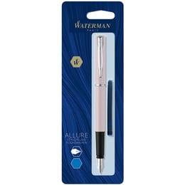 Ручка перова Waterman ALLURE Chrome CT FP F (блістер)